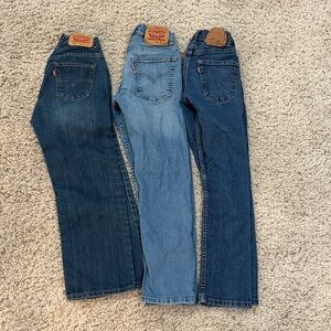 Levi's Blue Denim Jeans Set boys 10